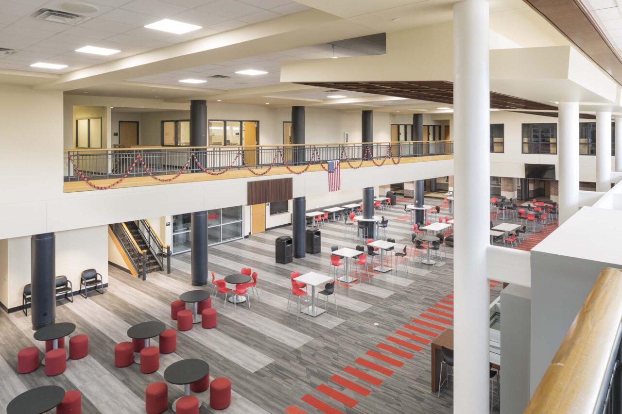 New Albany High School Media Center/Commons - VPS Architecture